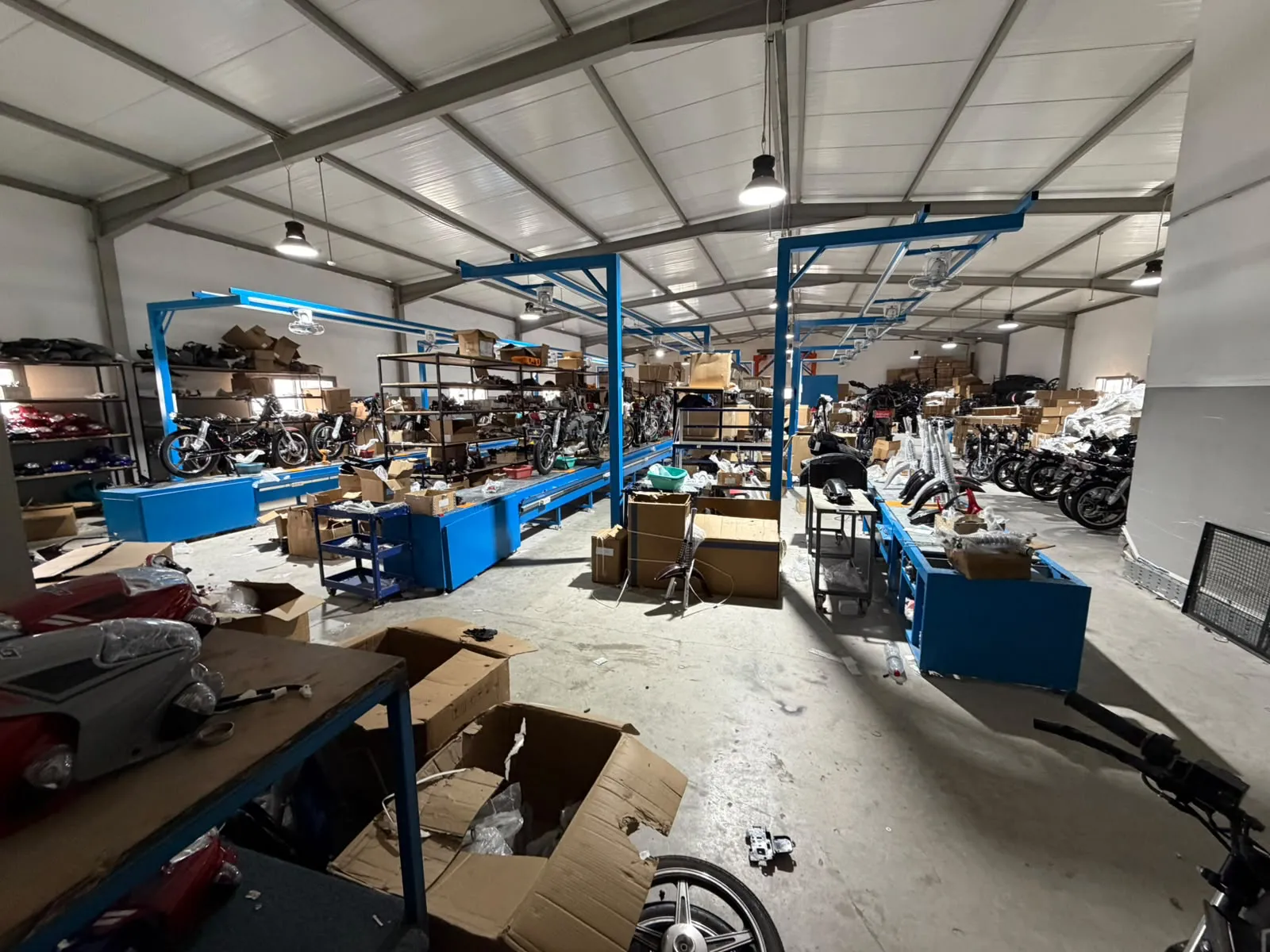 Ligne d'assemblage de l'usine GMC