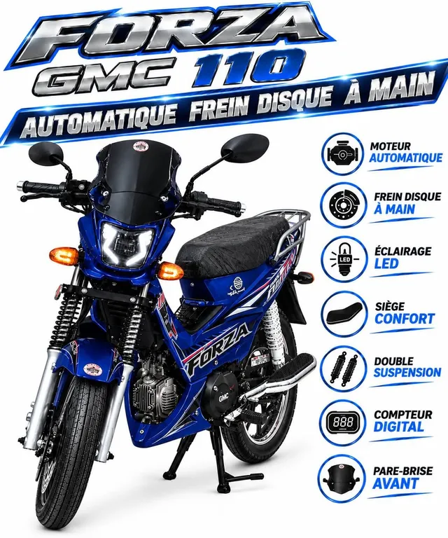Forza 110, cyclomoteur automatique