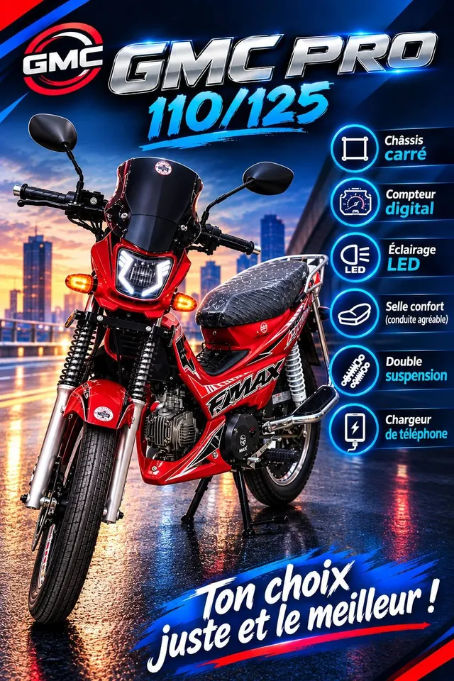 GMC Pro 110/125, moto urbaine